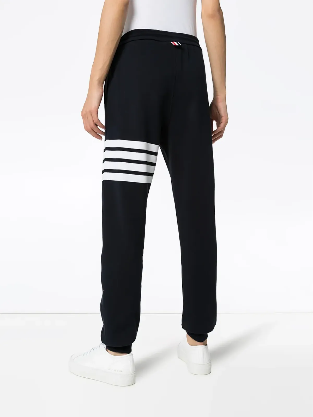 Thom Browne 4-bar classic cotton sweatpants - Blue - 画像4