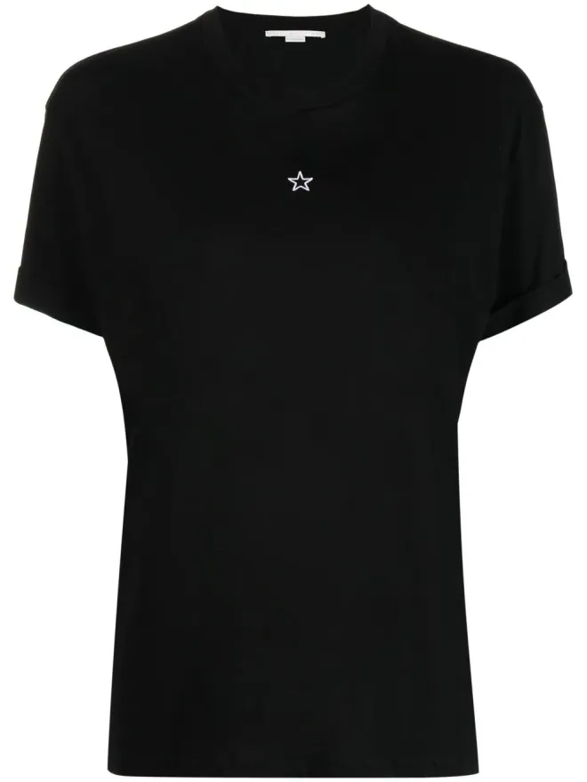 Stella McCartney Stella McCartney 刺繍ミニ星形Tシャツの商品画像