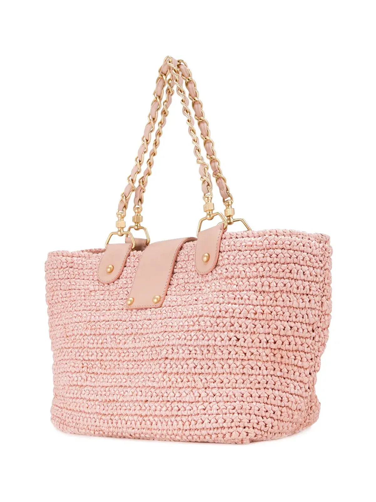 CHANEL Vintage CCチェーン ハンドバッグ - Pink - 画像3