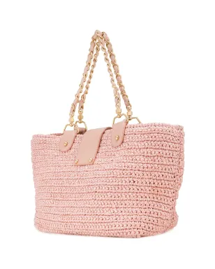 CHANEL Vintage CCチェーン ハンドバッグ - Pink - サムネイル3