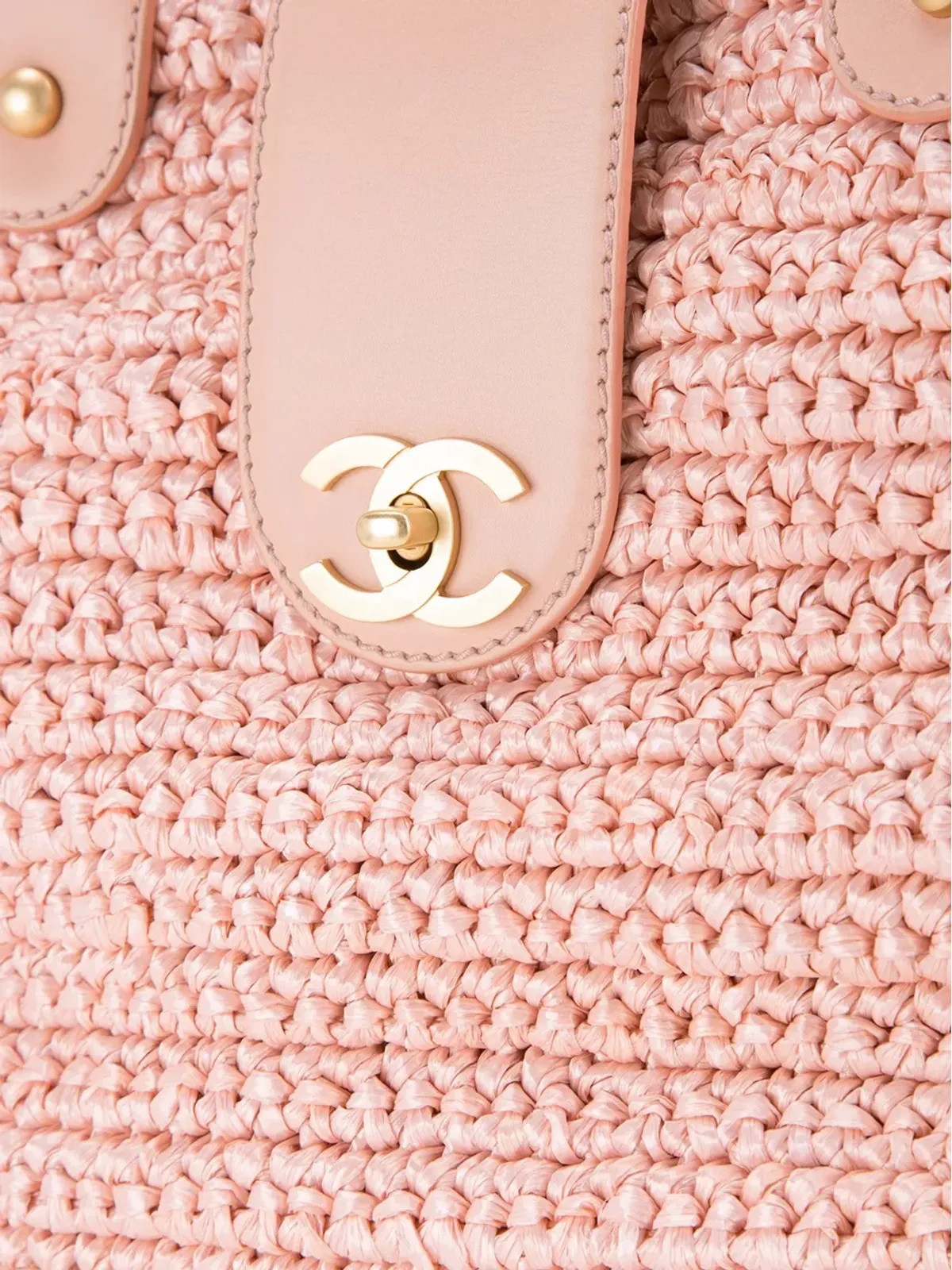 CHANEL Vintage CCチェーン ハンドバッグ - Pink - 画像4