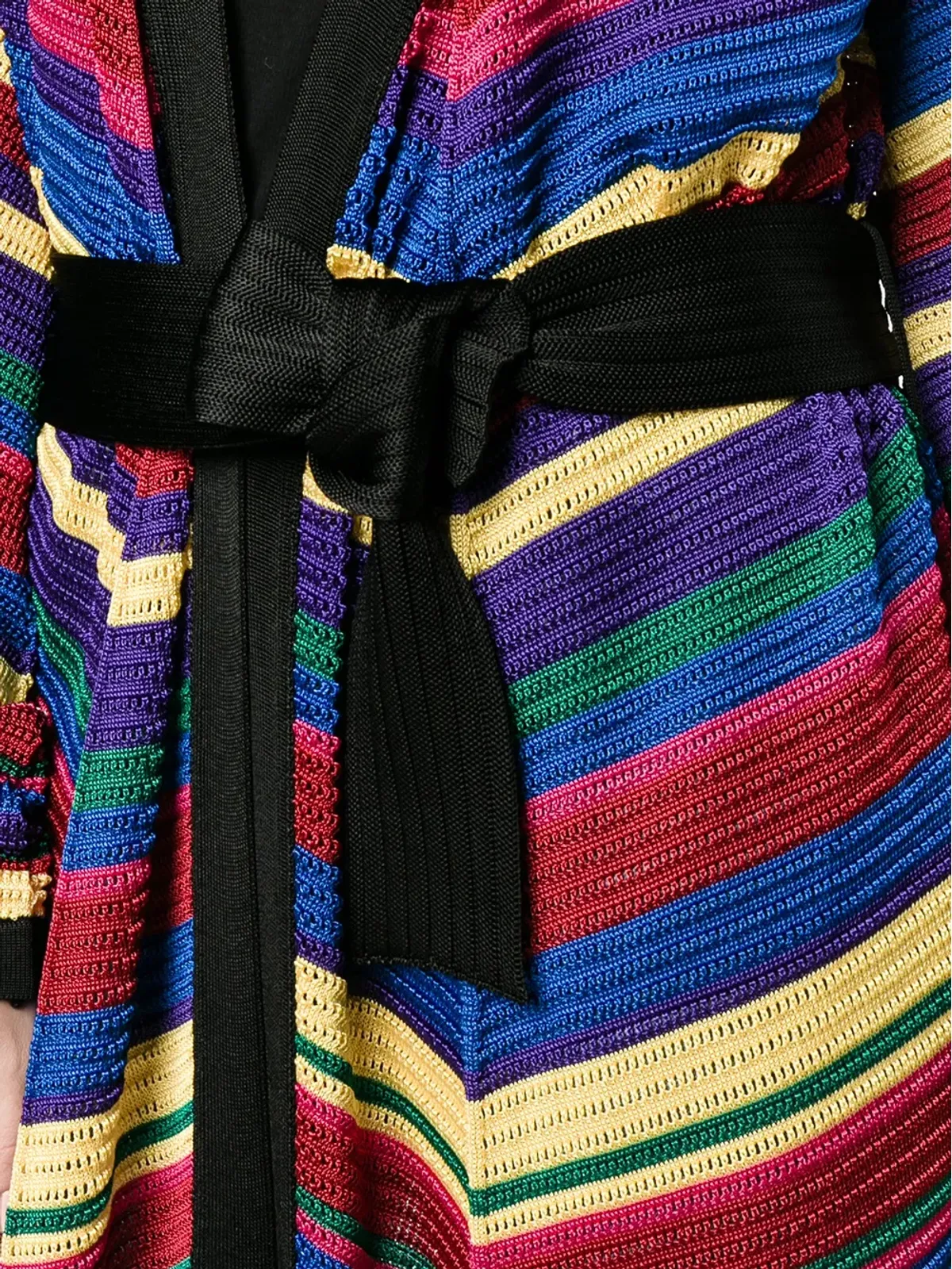 Balmain シェブロン ロングカーディガン - マルチカラー - 画像5