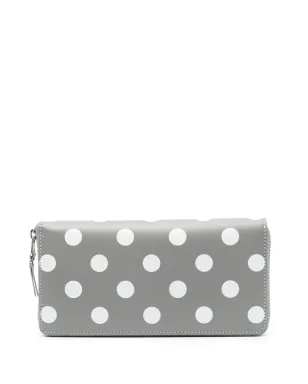 Comme Des Garçons Wallet ポルカドット柄ジップウォレット - サムネイル2