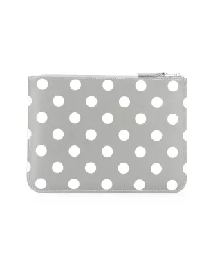 Comme Des Garçons Wallet polka dot coin purse - Grey - サムネイル2