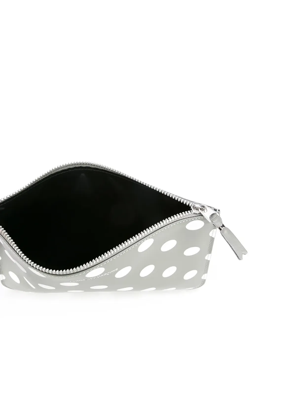 Comme Des Garçons Wallet polka dot coin purse - Grey - 画像3