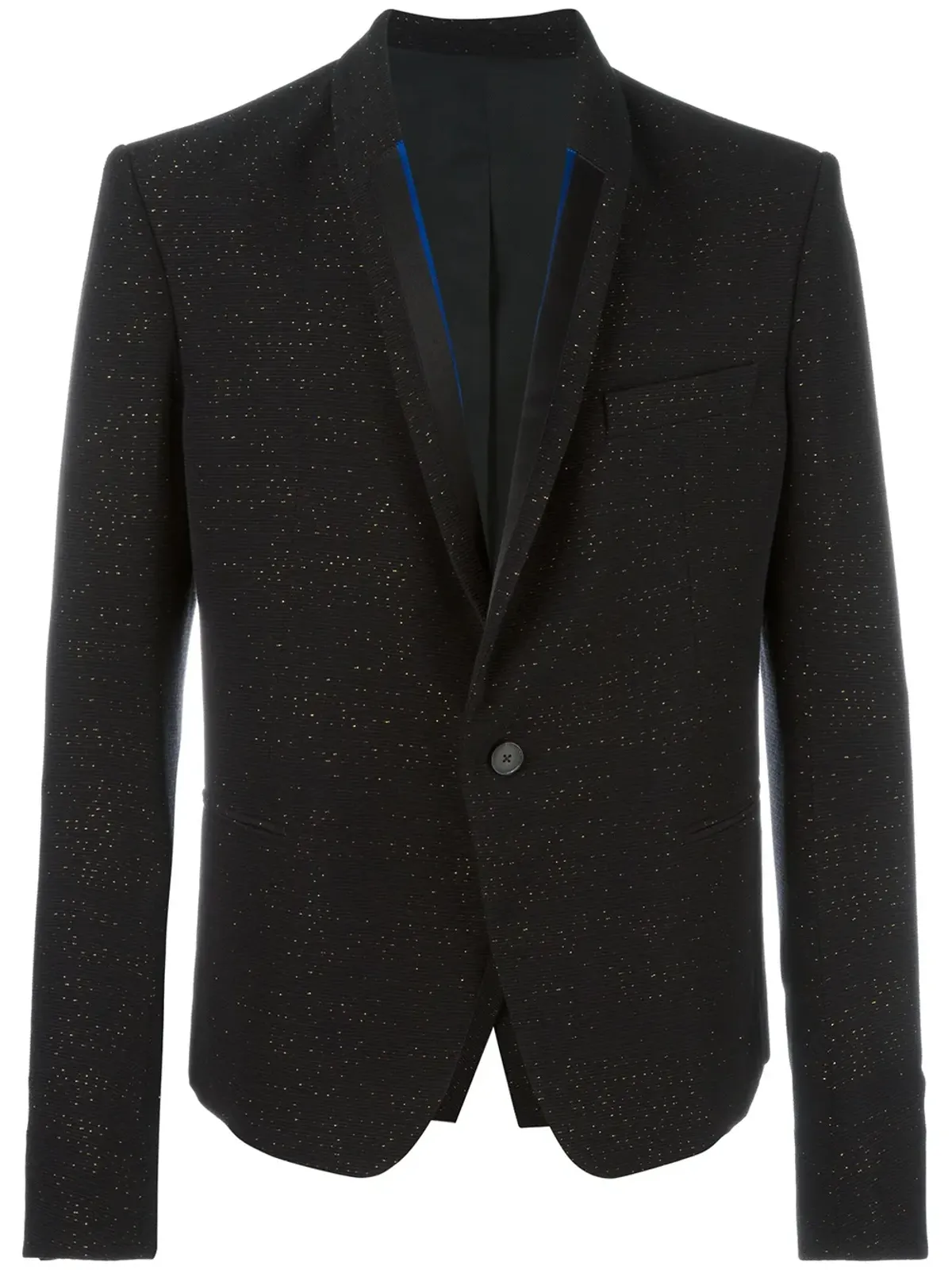 Haider Ackermann グリッターエフェクト ボックスブレザー - 画像1