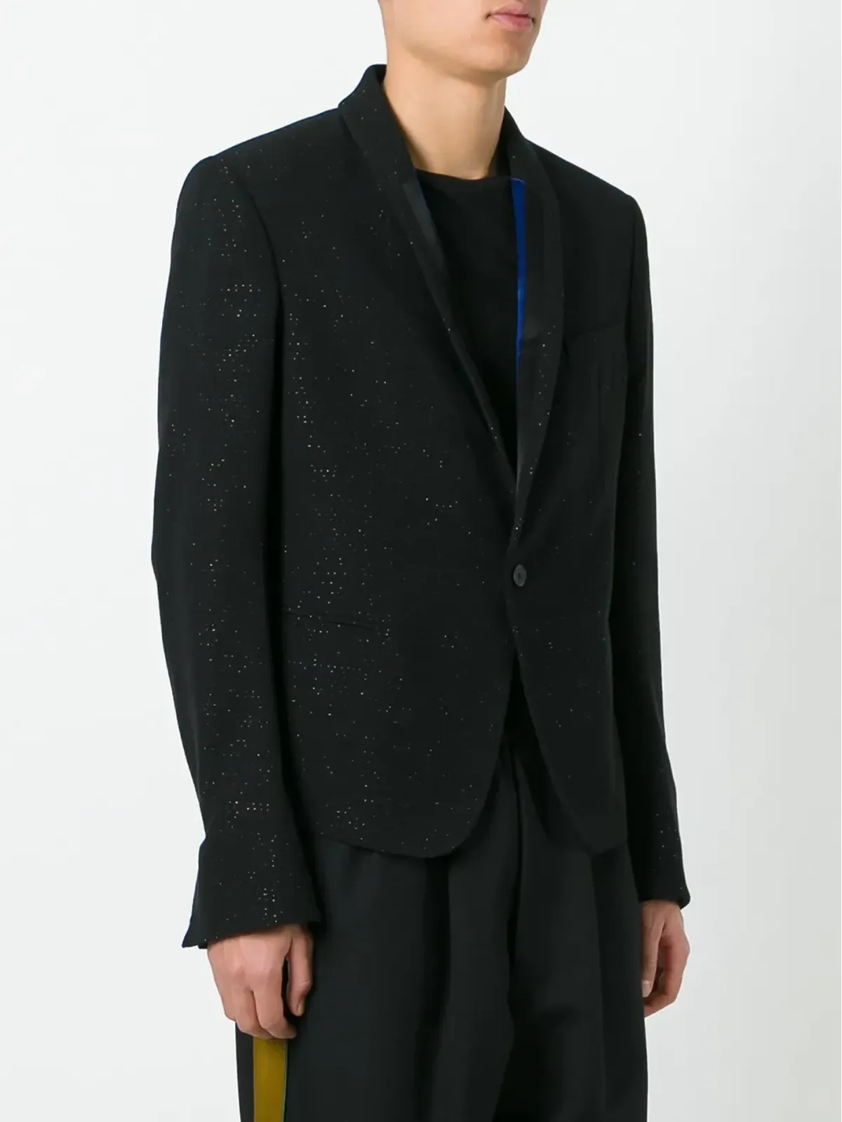 Haider Ackermann グリッターエフェクト ボックスブレザー - 画像3