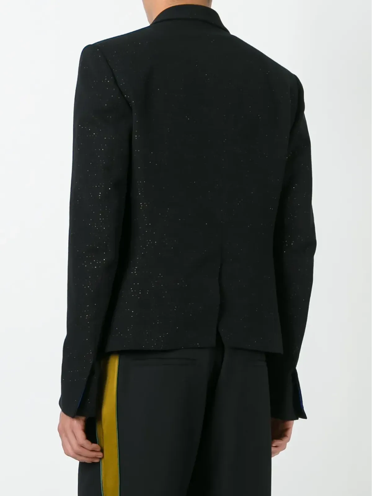 Haider Ackermann グリッターエフェクト ボックスブレザー - 画像4