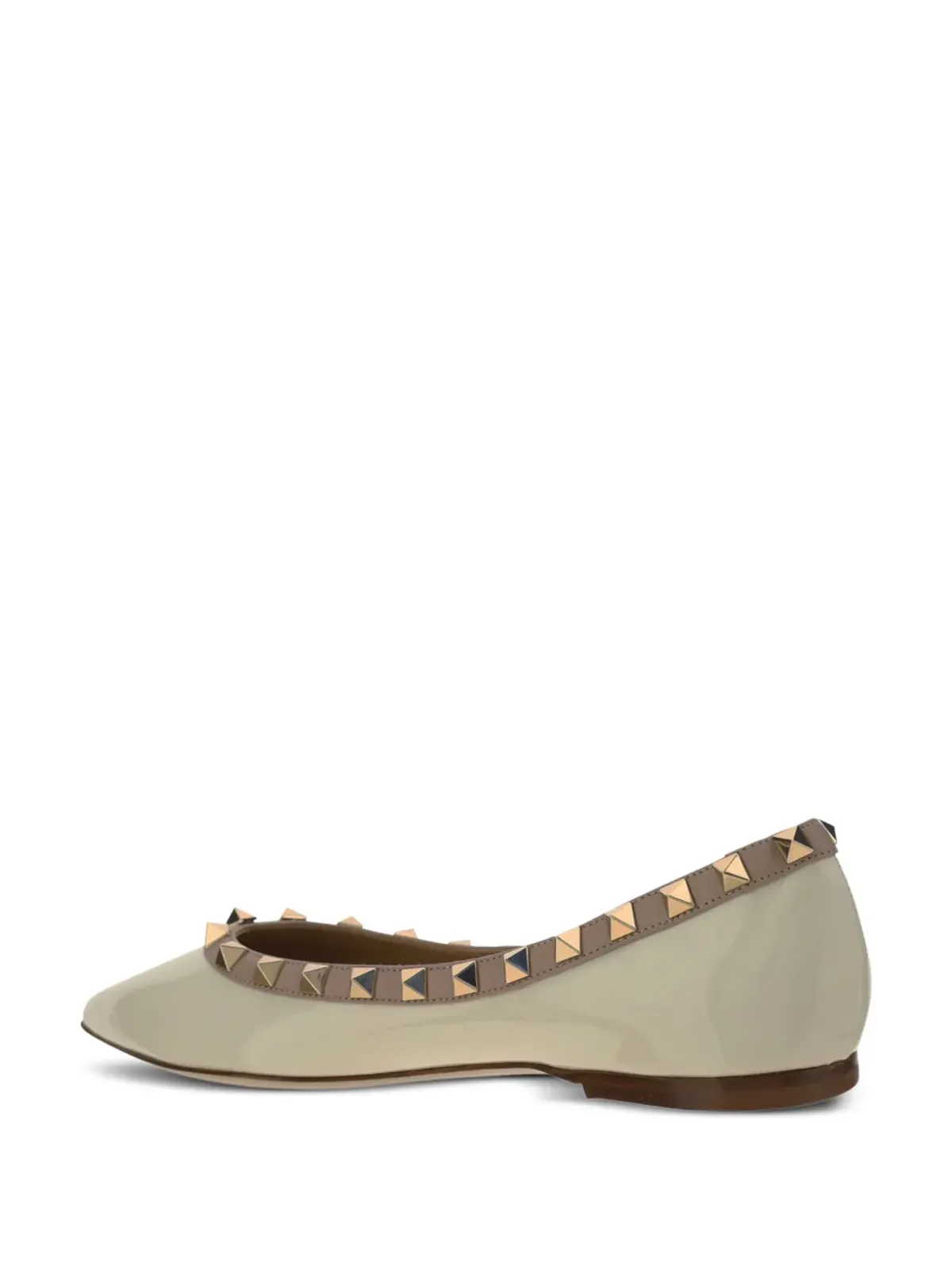 Valentino Garavani ロックスタッド バレエフラット - 画像3