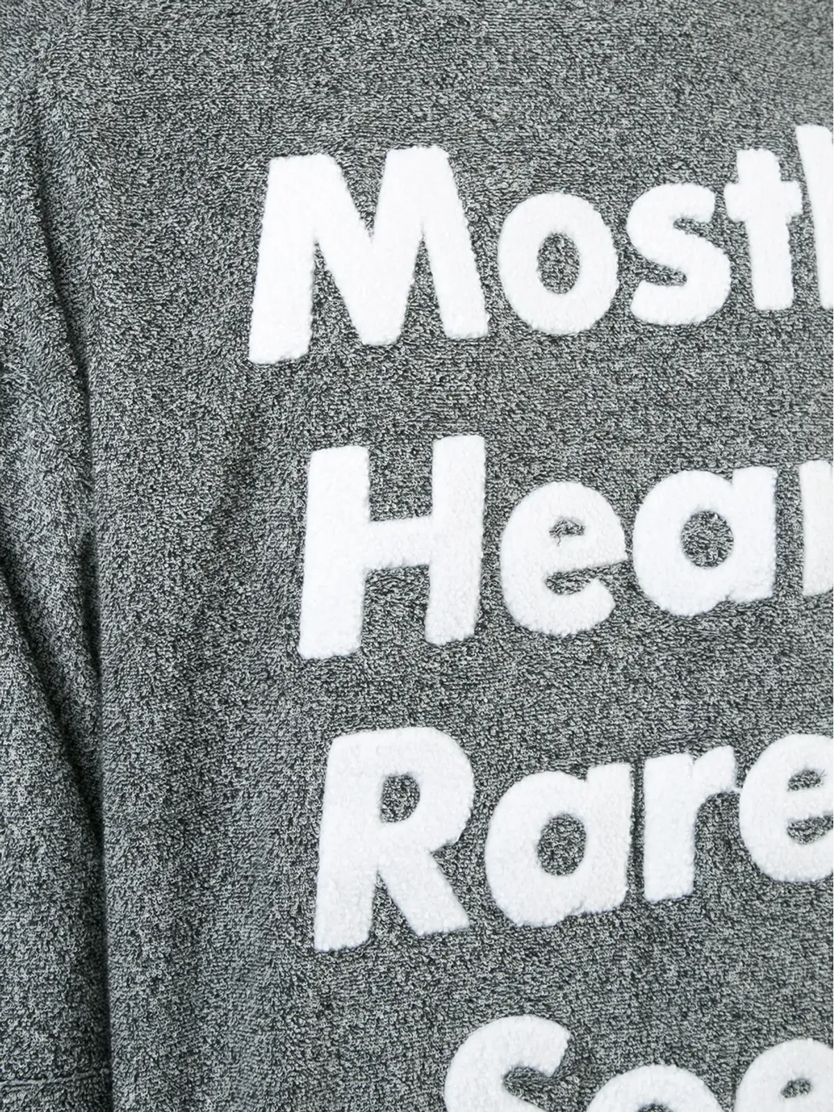 Mostly Heard Rarely Seen ロゴプリントスウェットシャツ - 画像5