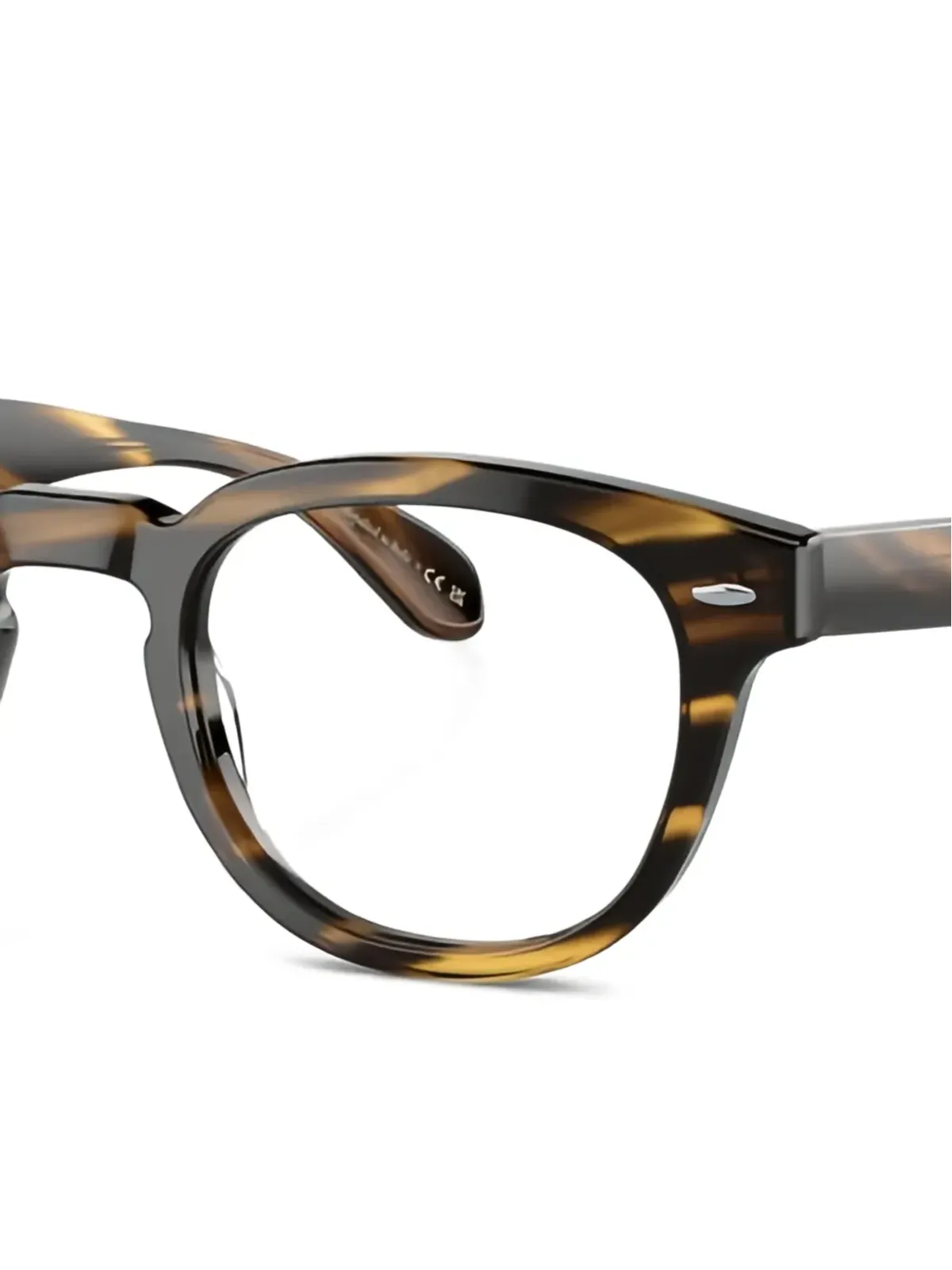 Oliver Peoples スクエアフレーム眼鏡 - 画像2