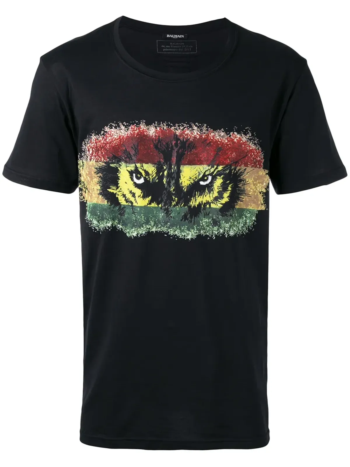 Balmain ウルフアイTシャツ - 画像1