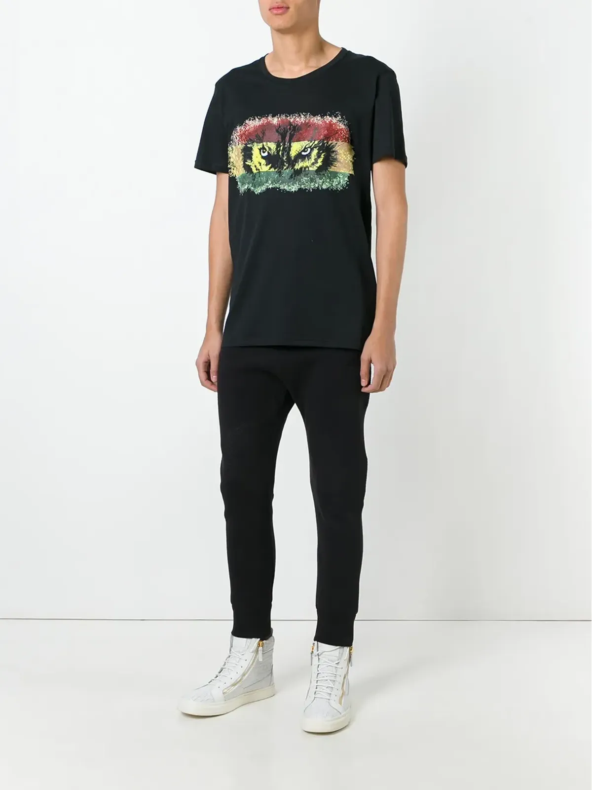 Balmain ウルフアイTシャツ - 画像2