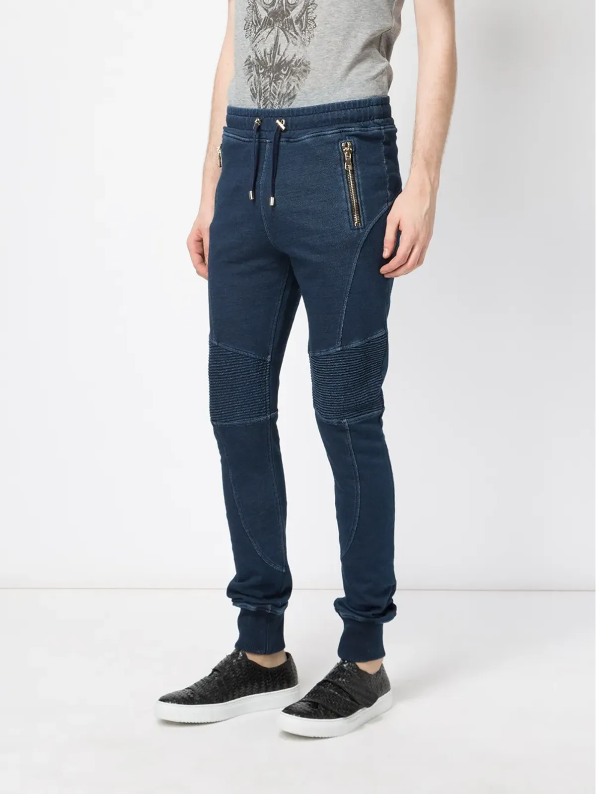Balmain バイカースウェットパンツ - 画像3