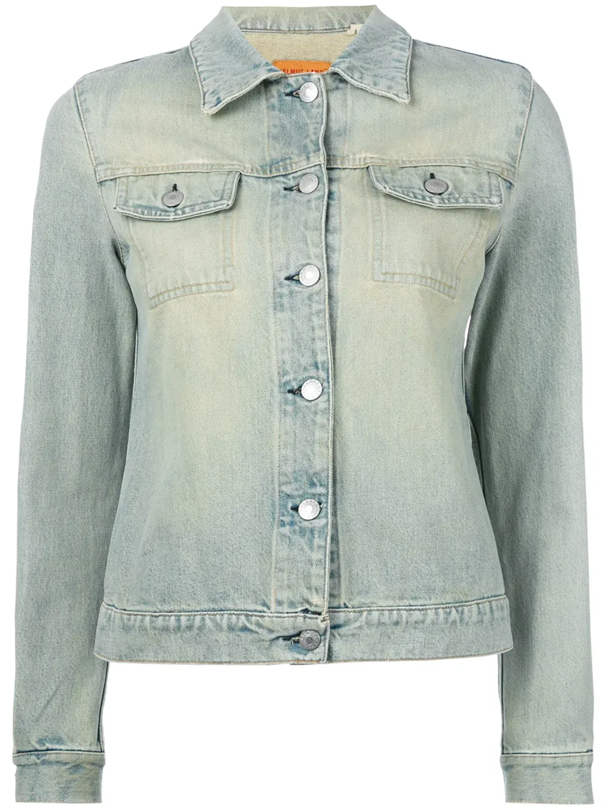 Helmut Lang Pre-Owned stoned wash denim jacket - Blue - 画像1