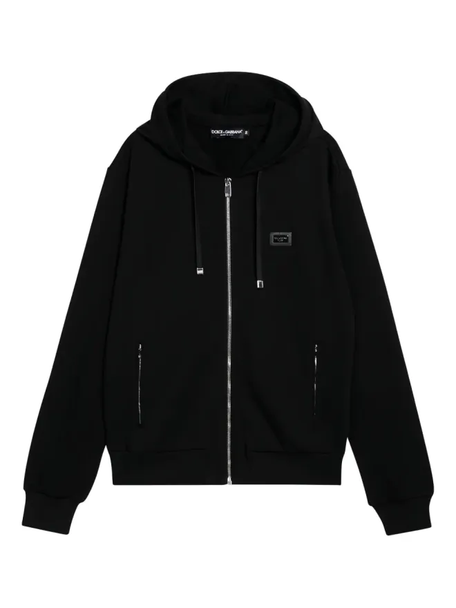 Dolce & Gabbana Dolce & Gabbana コットン フーディー ブラックの商品画像