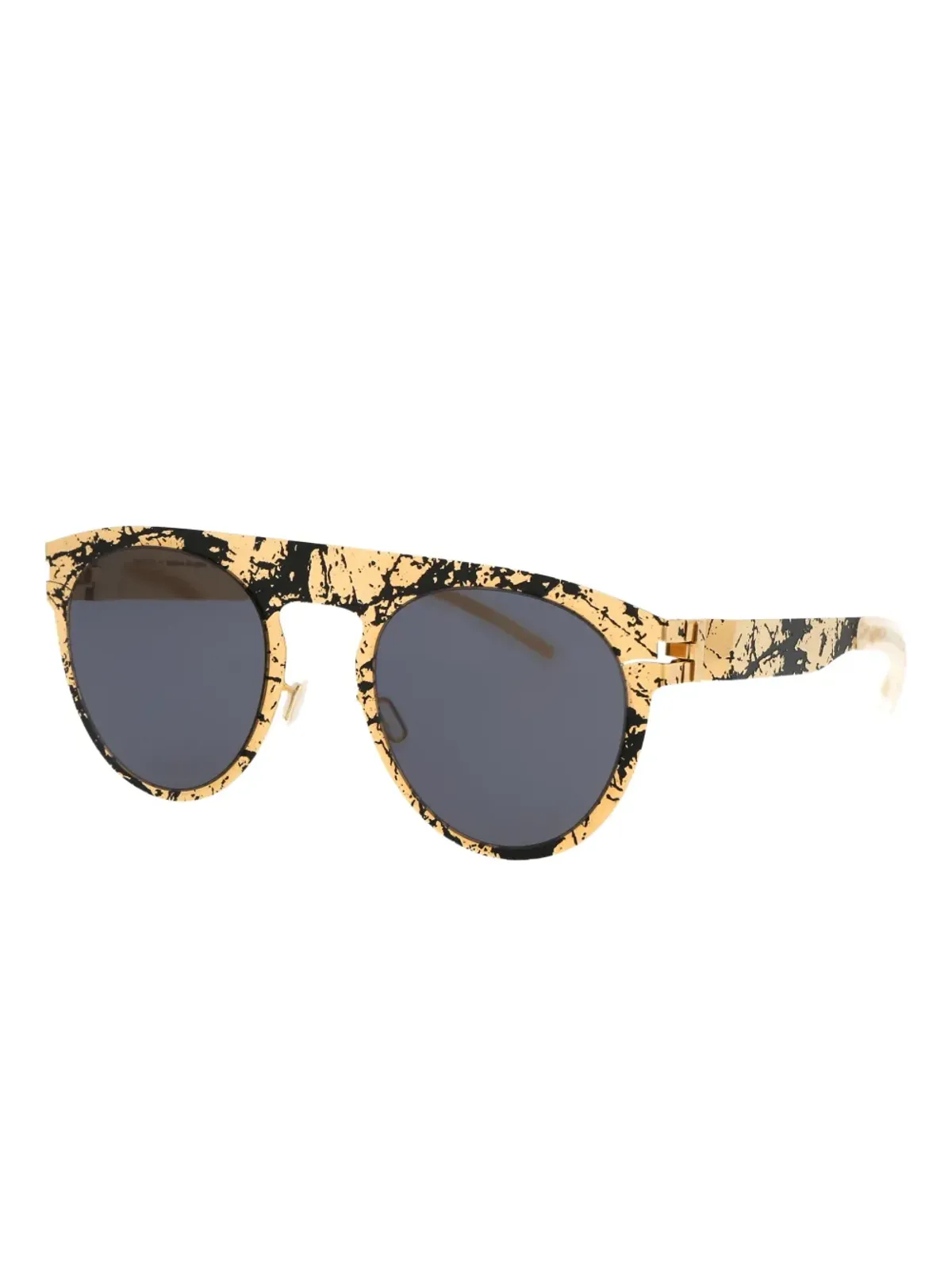 Mykita x Maison Margiela パイロットフレーム サングラス - ゴールド - 画像2