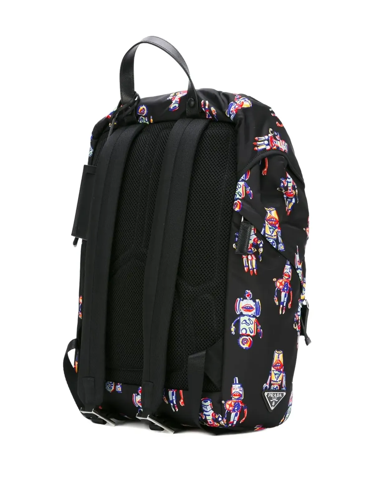 Prada ロボットプリントバックパック - 画像3