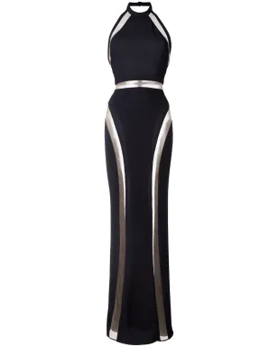 Balmain シアーパネルのイブニングドレス - サムネイル1