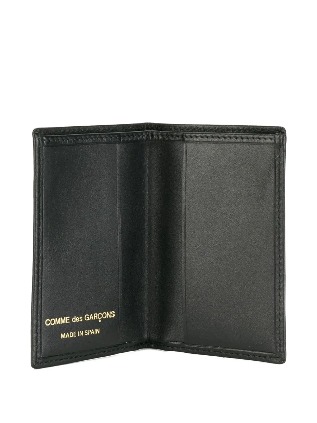 Comme Des Garçons Wallet 二つ折り財布 - ブラック - 画像3