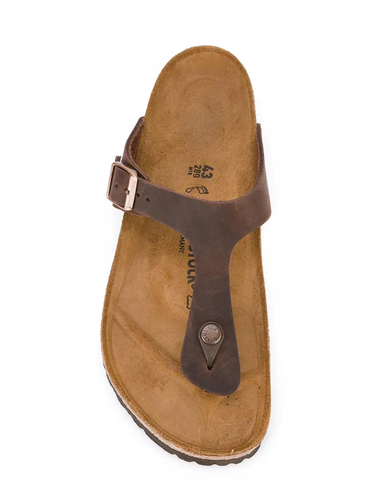 Birkenstock T-barサンダル - Brown - 画像4