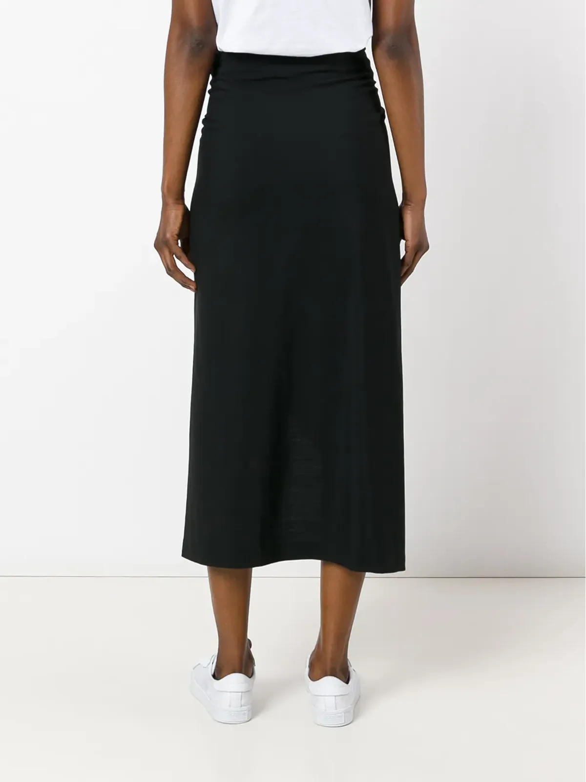 Comme Des Garçons Pre-Owned ジップディテールスカート - 画像4