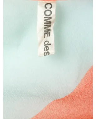 Comme Des Garçons Pre-Owned 幾何学プリントのシアートップ - Blue - サムネイル5