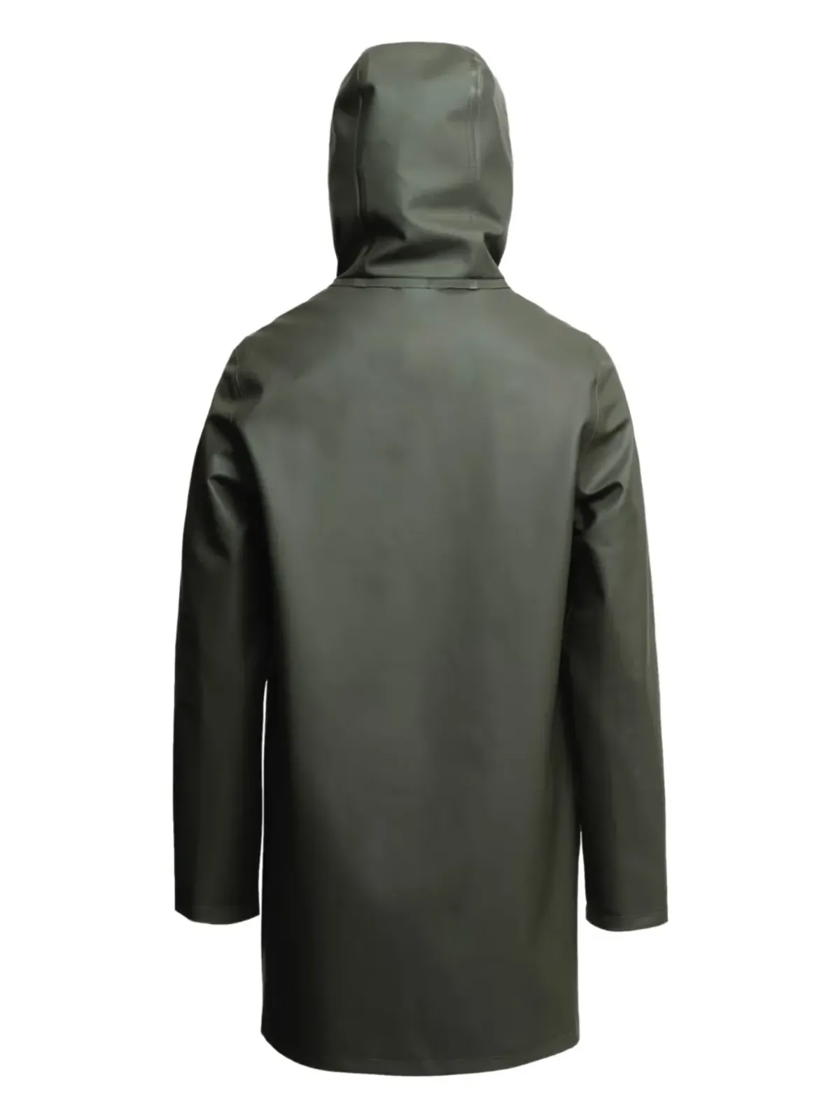 Stutterheim ドローストリングフード付きレインコート - 画像3