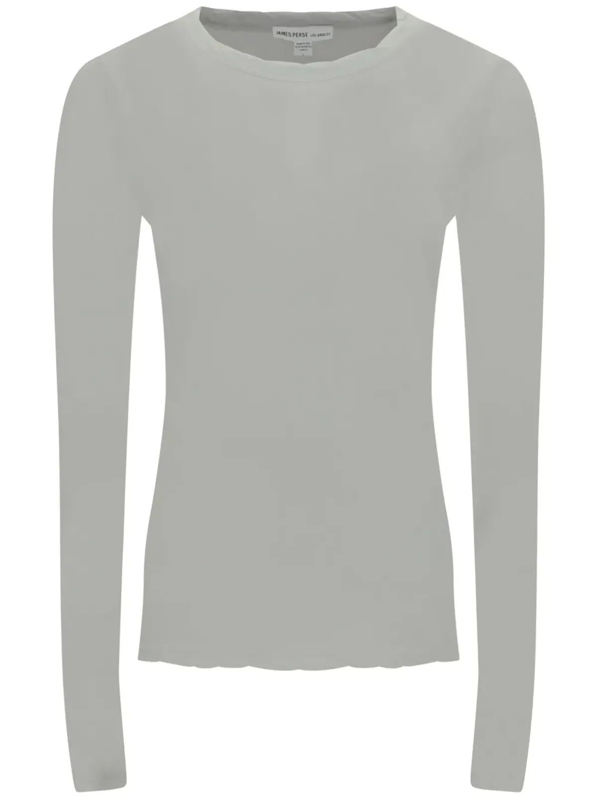 James Perse 長袖コットンTシャツ - 画像1