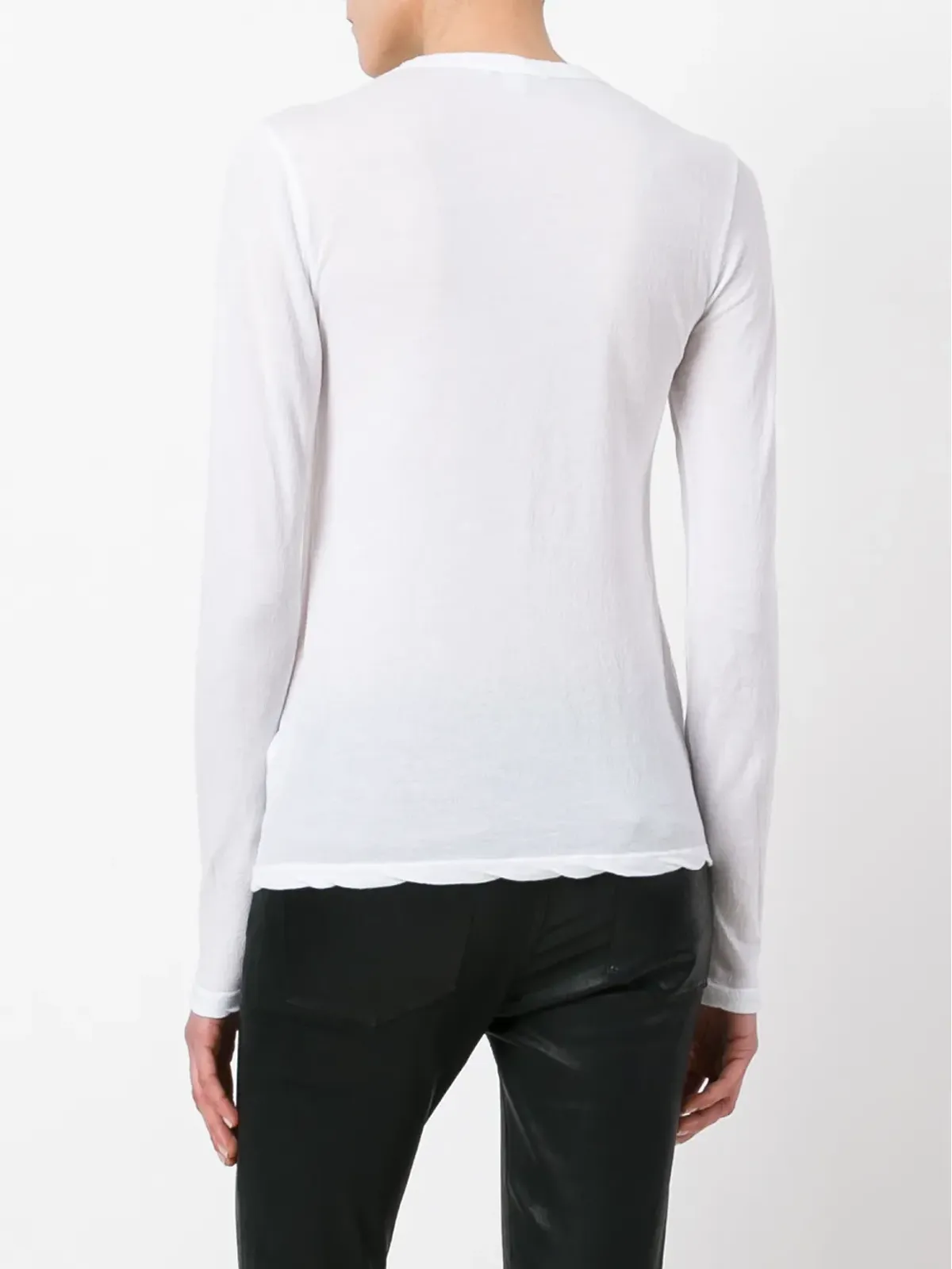 James Perse 長袖コットンTシャツ - 画像4