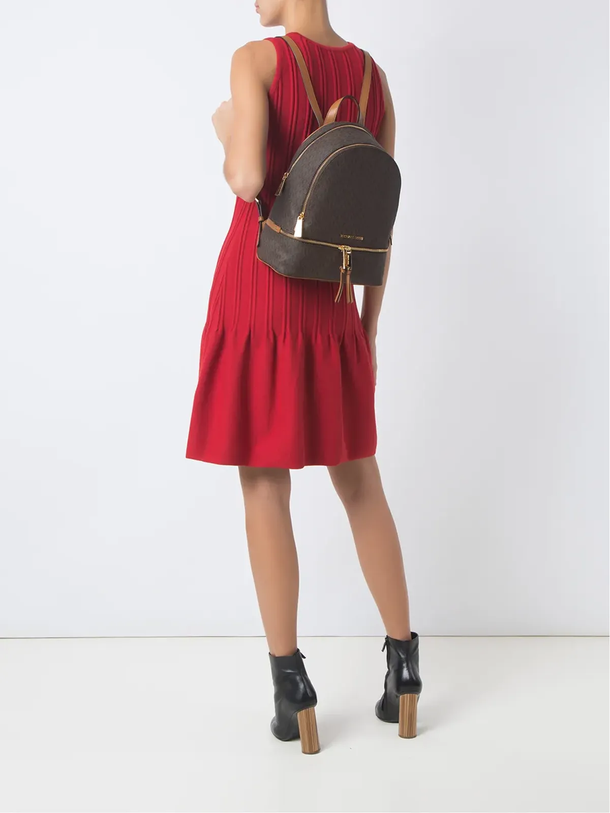 Michael Kors Rhea ロゴプリントバックパック - 画像3