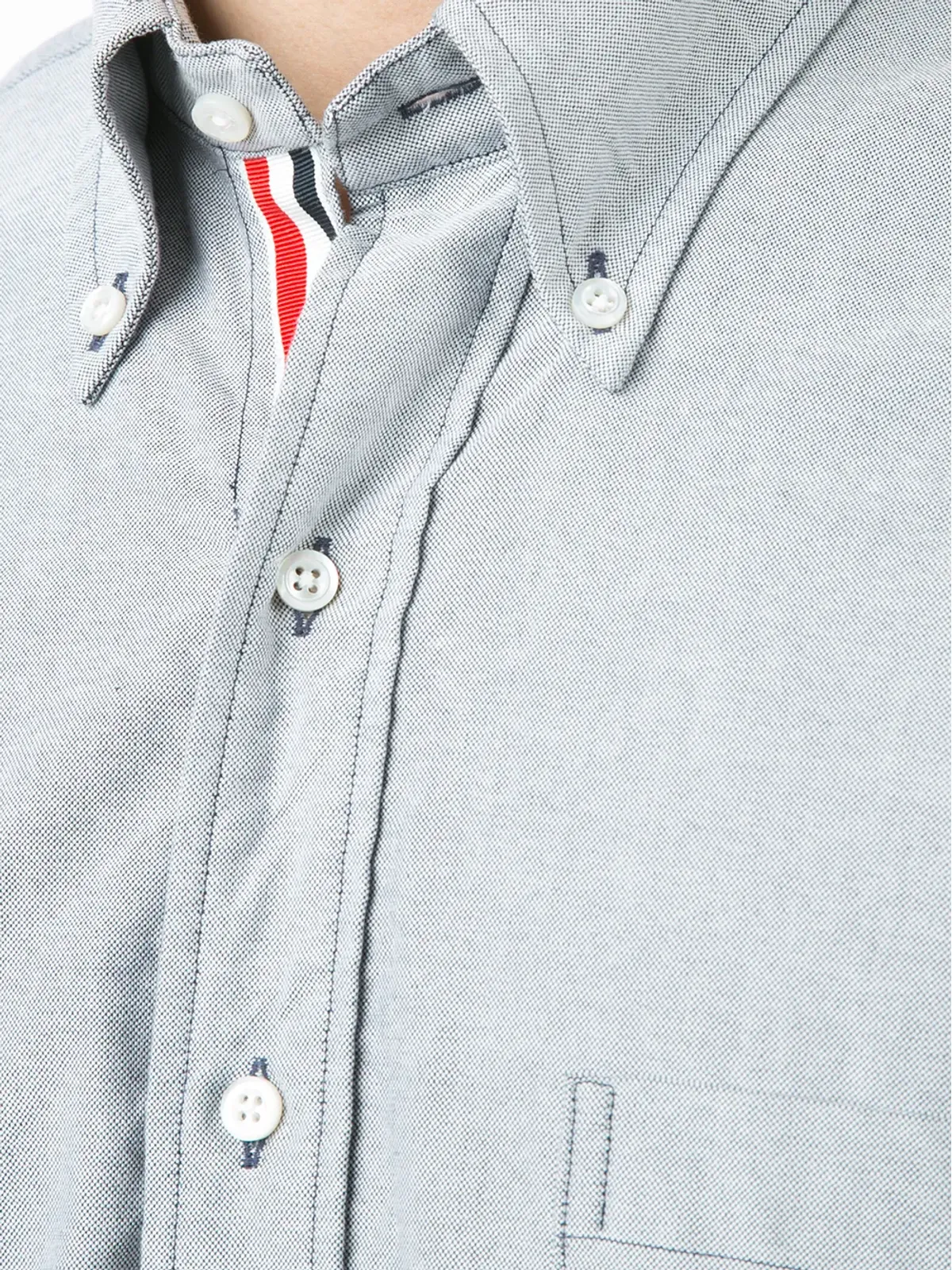 Thom Browne グログラン・プラケット・オックスフォードシャツ - 画像5