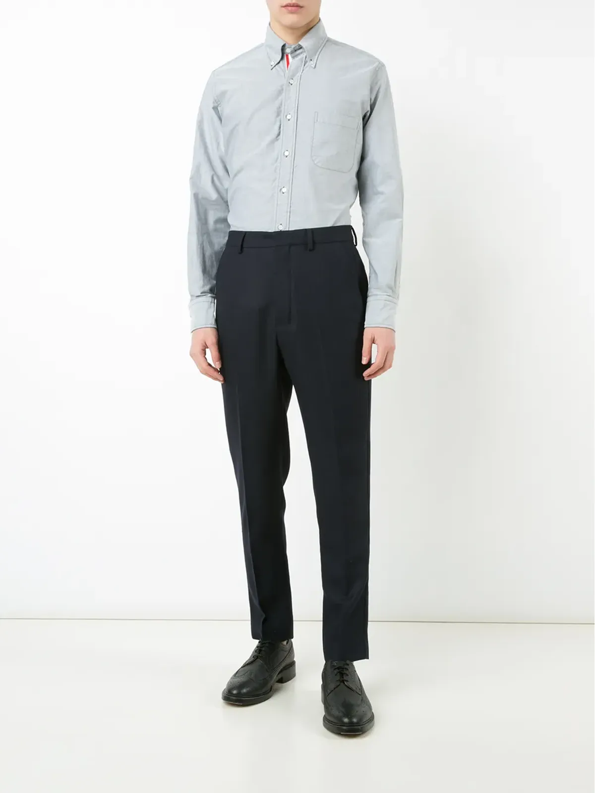 Thom Browne グログラン・プラケット・オックスフォードシャツ - 画像2