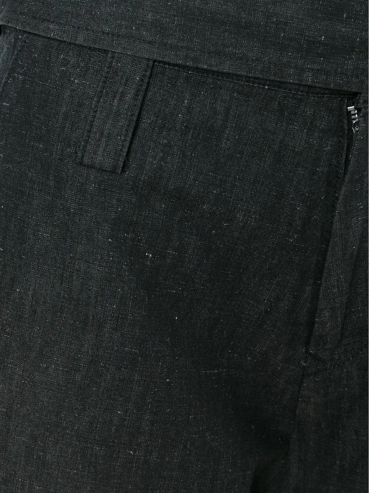 Yohji Yamamoto Pre-Owned ハイウエスト クロップドパンツ - 画像5