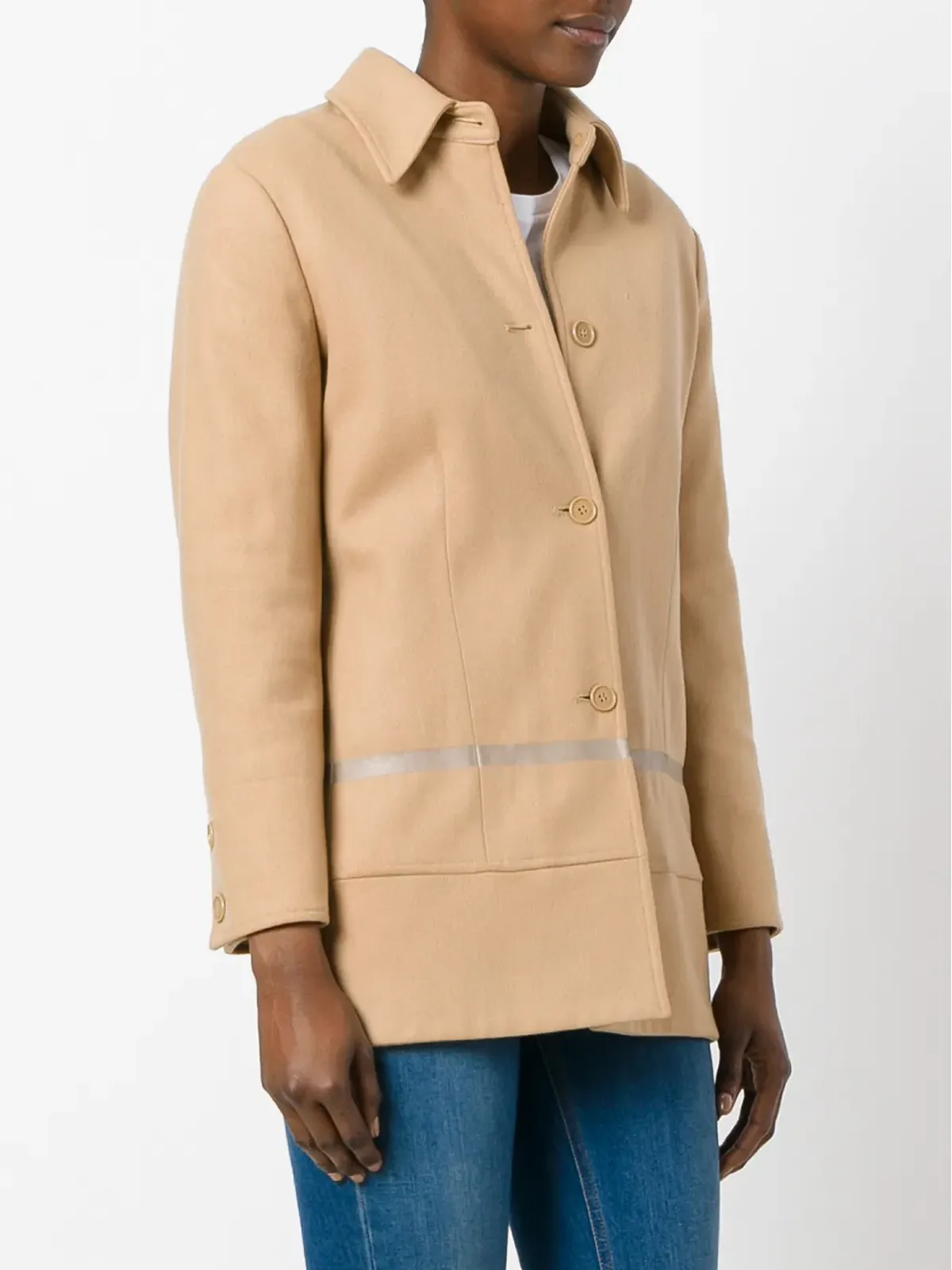 Helmut Lang Pre-Owned シングルブレストコート - 画像3