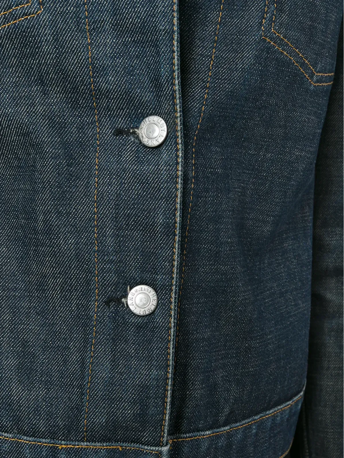 Helmut Lang Pre-Owned 1999年 RAWデニムジャケット - 画像5