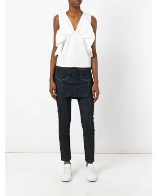 Maison Martin Margiela Pre-Owned スリムフィットスカートジーンズ - サムネイル2