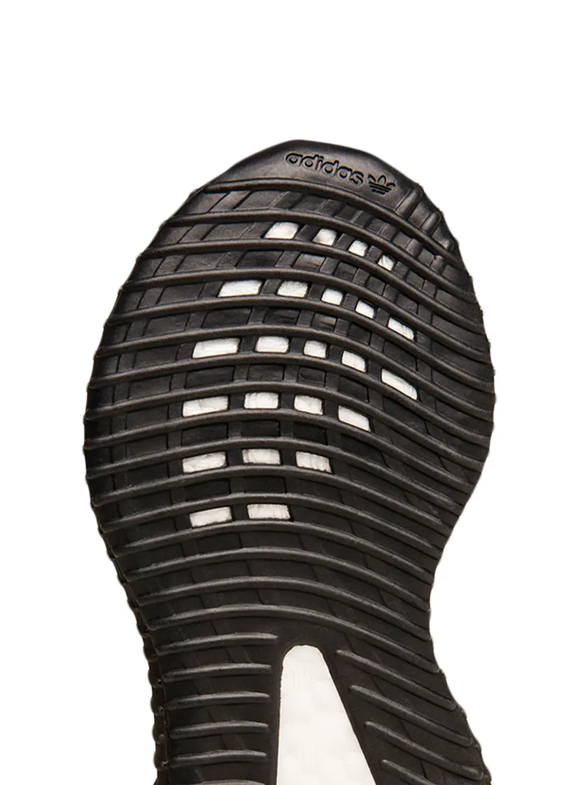 Adidas Yeezy Kids Boost 350 V2 ブラック/レッド スニーカー - 画像4