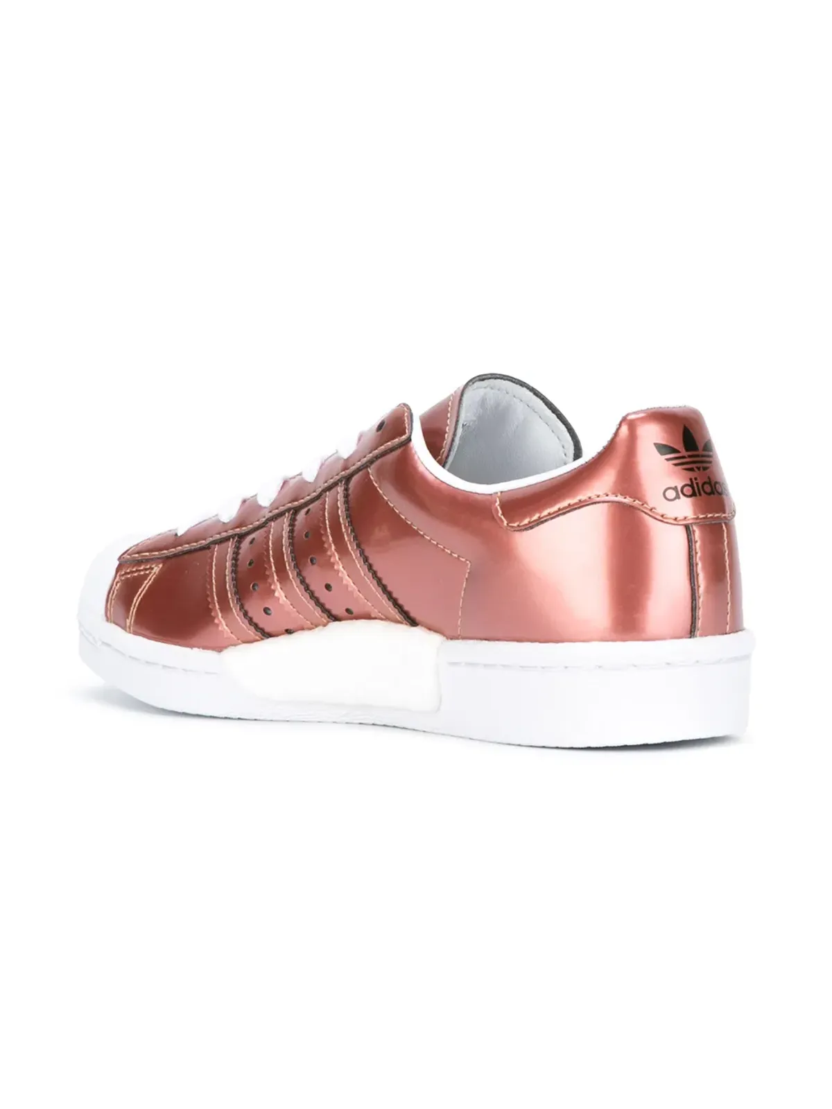 adidas スーパースター ブースト ロー・トップスニーカー（メタリック） - 画像3