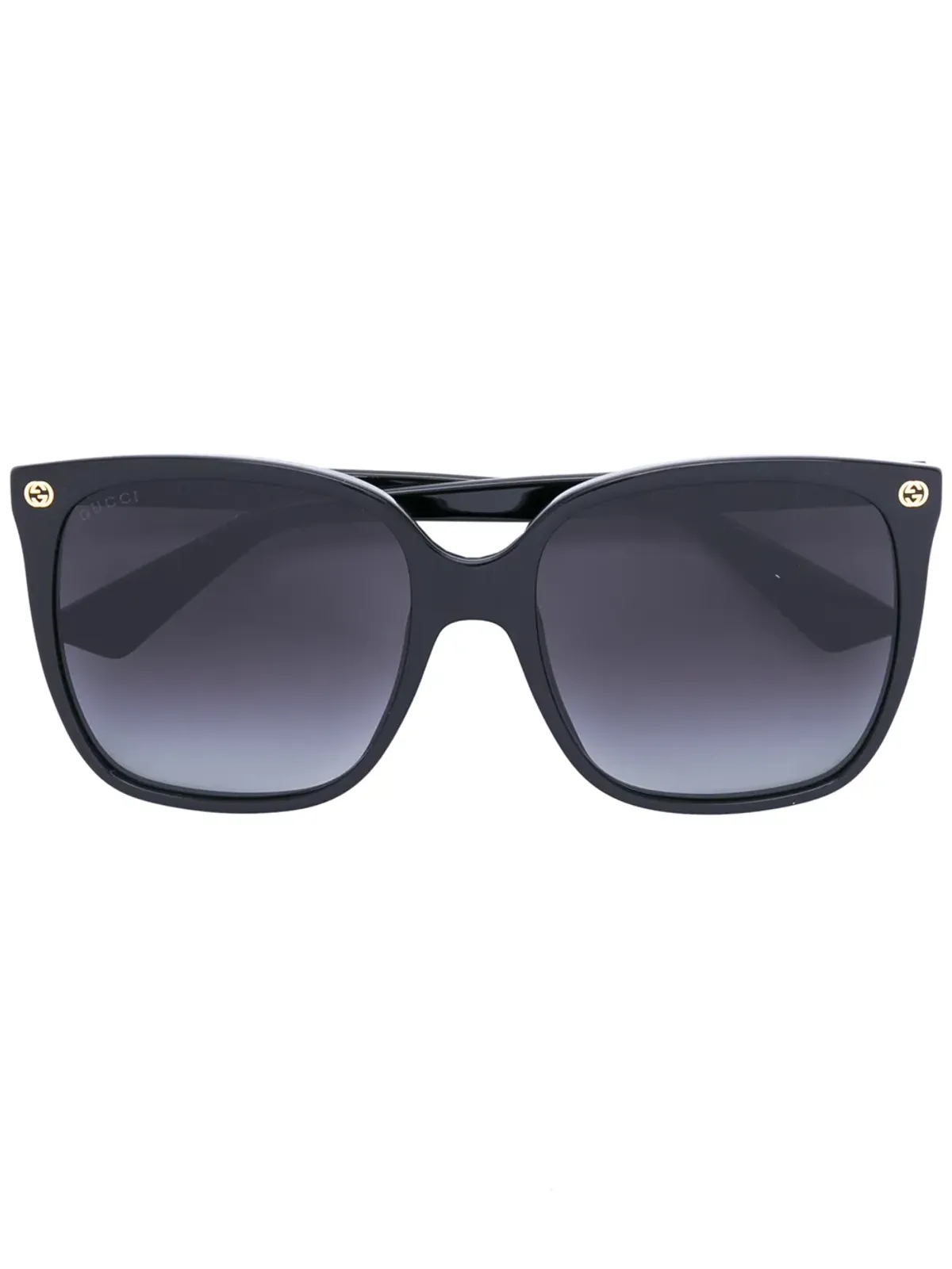 Gucci Eyewear グラデーションスクエアサングラス - 画像1
