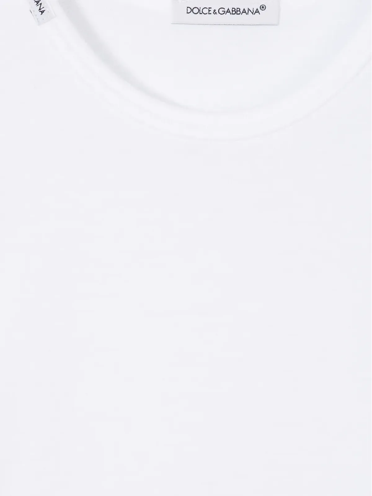 Dolce & Gabbana Kids 無地のTシャツ - 画像3
