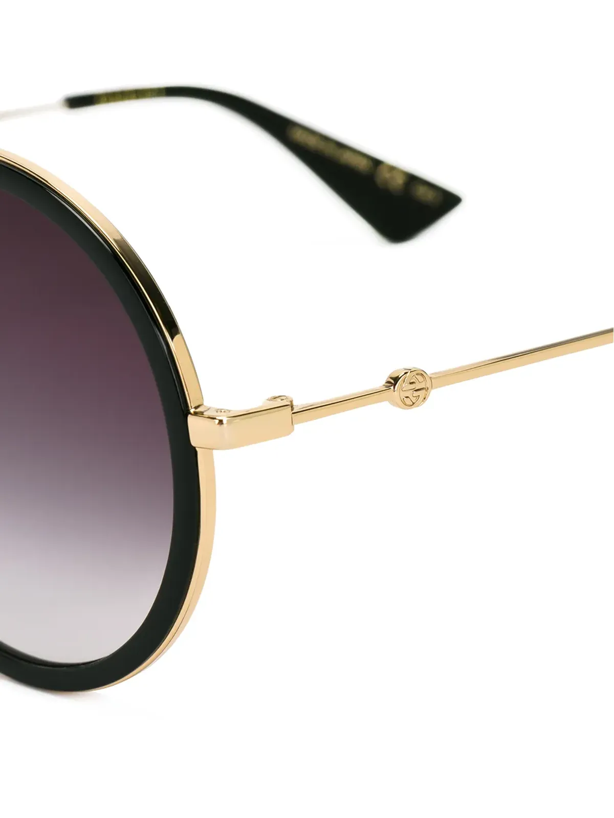 Gucci Eyewear ラウンドフレームサングラス - 画像3
