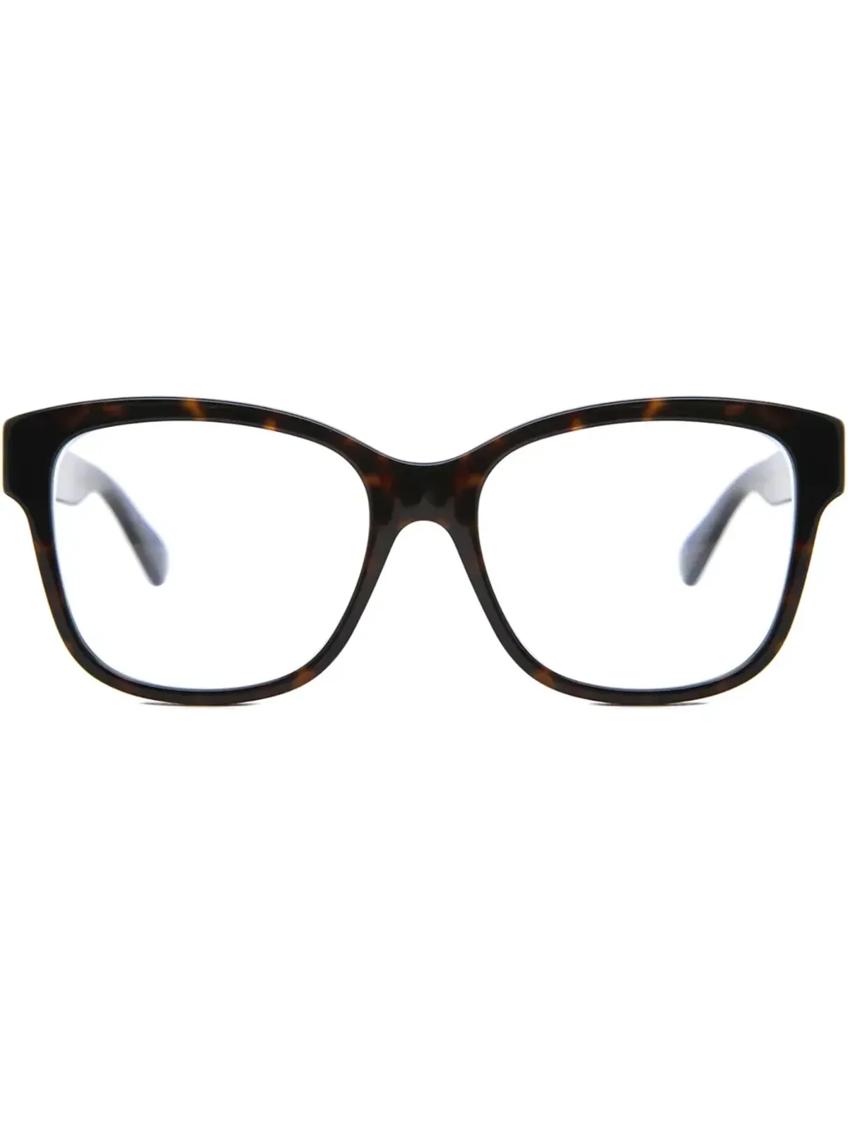 Gucci Eyewear Web-Stripe メガネ - Brown - 画像1