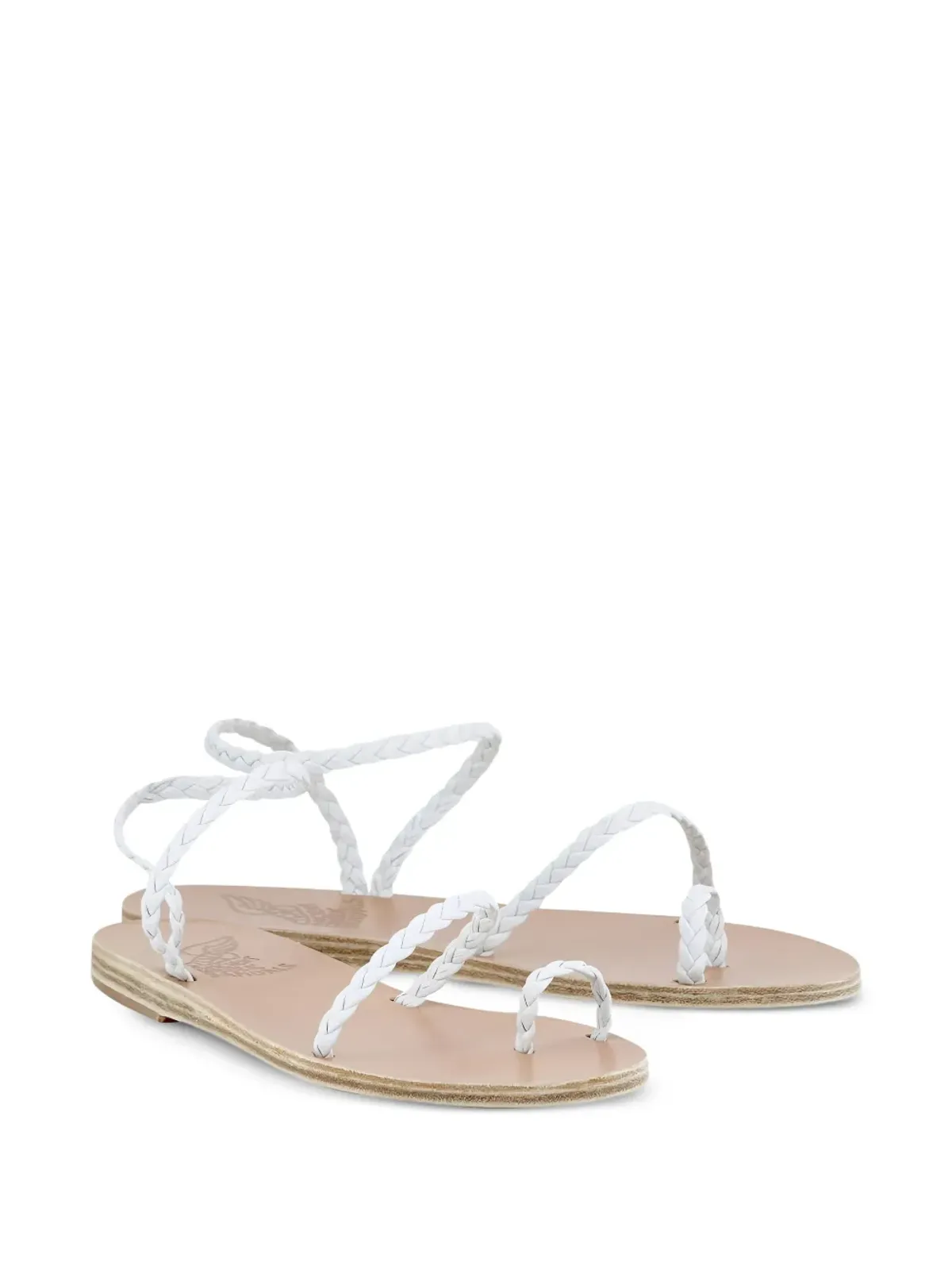 Ancient Greek Sandals エレフセリア 編み込みサンダル - 画像2