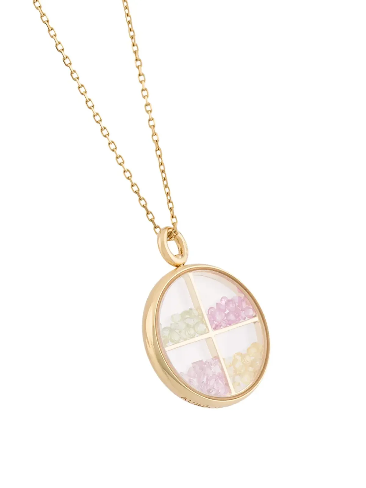 Aurelie Bidermann ベビー 'Chivor' サファイア ペンダント - メタリック - 画像3
