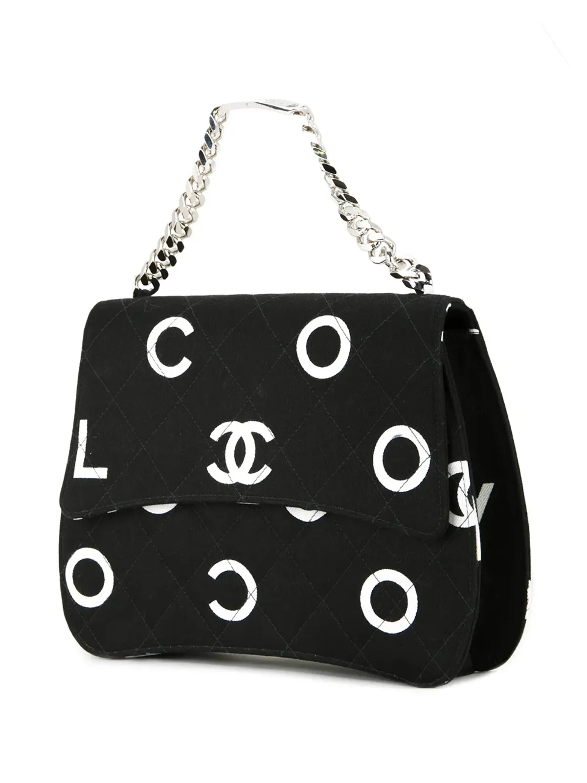 CHANEL Pre-Owned ロゴプリント トート - 画像4
