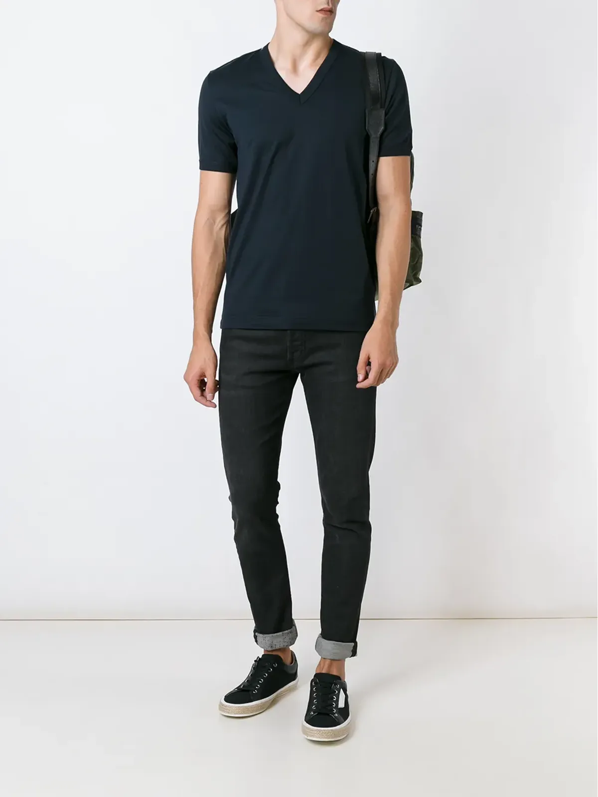 Dolce & Gabbana VネックTシャツ - 画像2