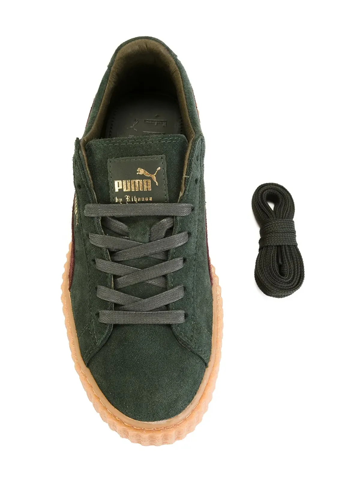 Fenty X Puma Fenty Puma x Rihanna creeper sneakers - Green - 画像4