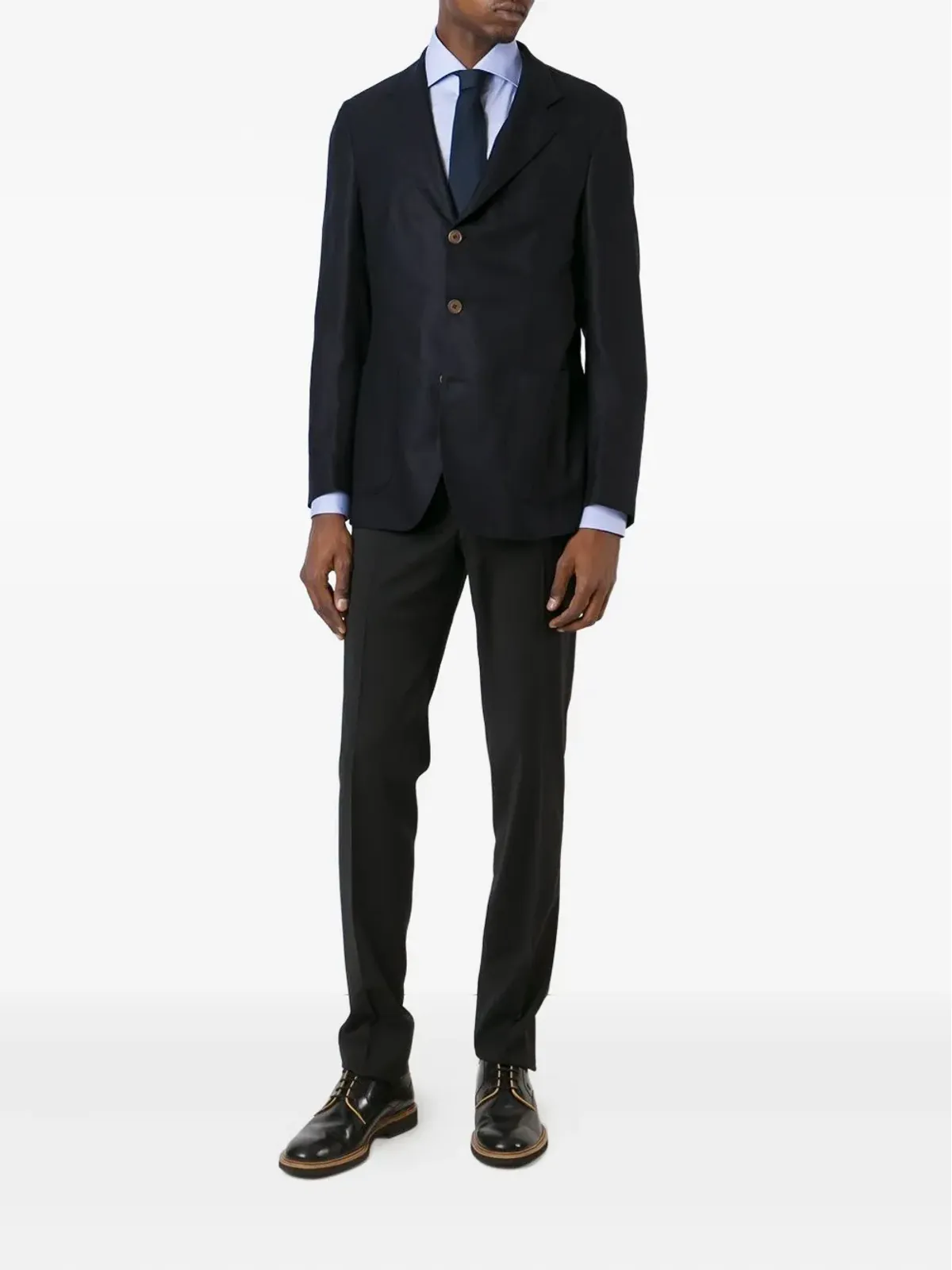 Loro Piana シングルブレストブレザー ブルー - 画像2