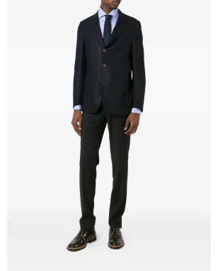 Loro Piana シングルブレストブレザー ブルー - サムネイル2